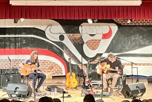 Pablo Fernandez y Jean - Marie Ecay en concierto